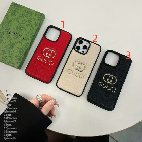 Trendy Branded Phone Cases for iPhone 16/15/14/13/12/11 Pro Max/Plus - Shockproof Phone Covers